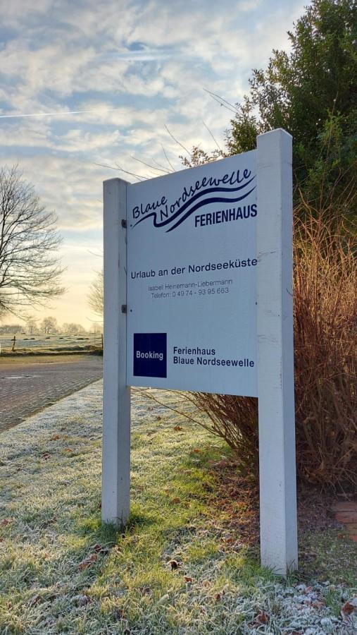 فيلا Ferienhaus Blaue Nordseewelle إِزينتْس المظهر الخارجي الصورة